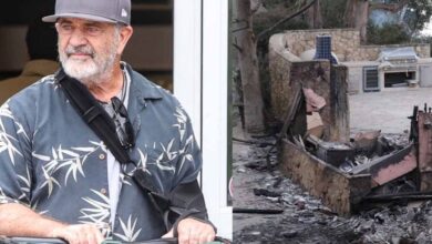 Mel Gibson’s Malibu mansion destroyed by fire – heartbreaking photos revealed