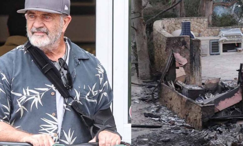 Mel Gibson’s Malibu mansion destroyed by fire – heartbreaking photos revealed