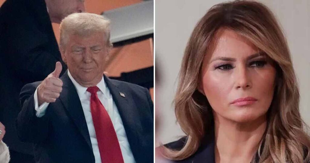 Fans speculate why Melania Trump skipped the Super Bowl