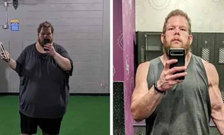 Man loses over 360 pounds by walking every day - ‘I saved myself’