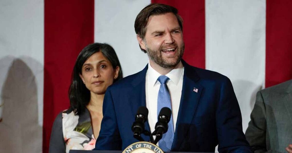 JD Vance criticized for “tasteless” remark about his wife at public event