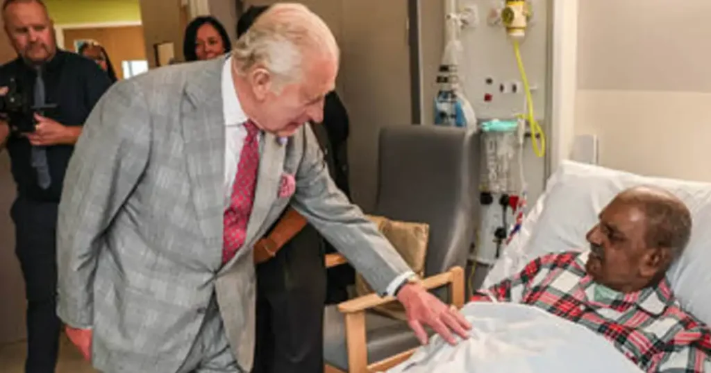 King Charles gives candid health update during hospital visit as cancer treatment continues