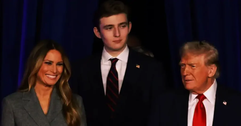 Donald and Melania Trump’s contrasting body language reveals their different parenting styles, expert claims