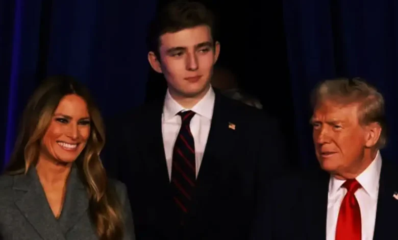 Donald and Melania Trump’s contrasting body language reveals their different parenting styles, expert claims