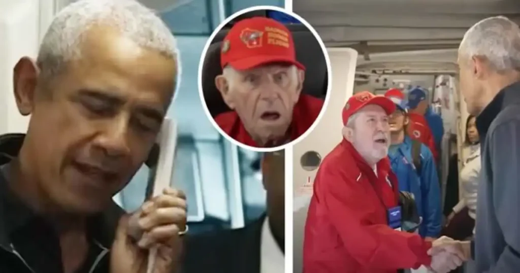 Obama honors veterans with heartfelt surprise aboard Honor Flight to Washington, DC