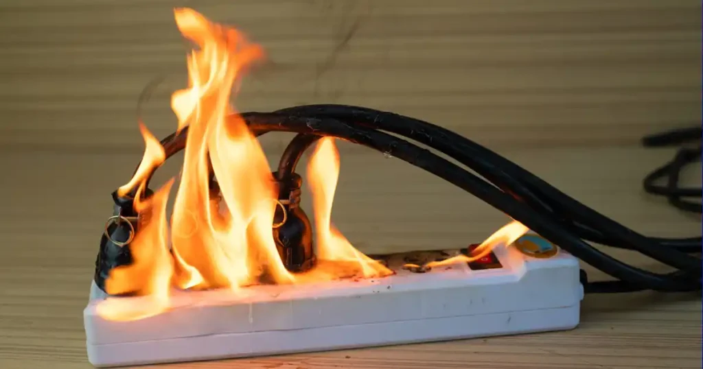 Why you should never plug a space heater into a power strip, firefighters warn