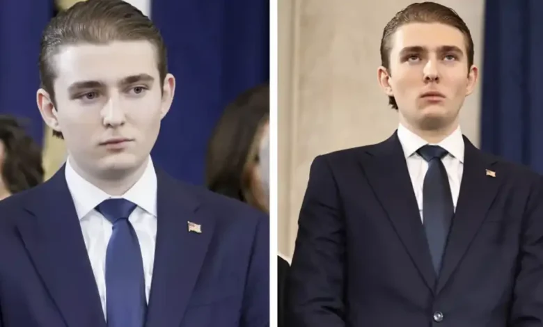 Why Barron Trump is suddenly at the center of America’s Iran war backlash