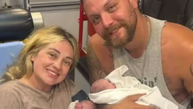 Texas mom delivers rare twin birth in moving car after mistaking labor for food poisoning