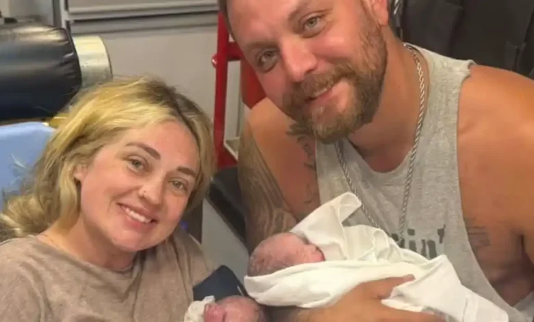 Texas mom delivers rare twin birth in moving car after mistaking labor for food poisoning