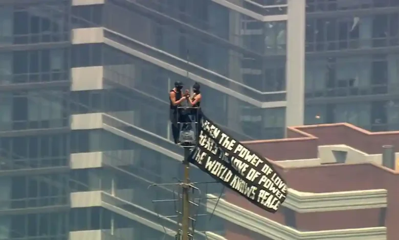 This couple's marriage proposal happened above the clouds, and it landed them 8 criminal charges