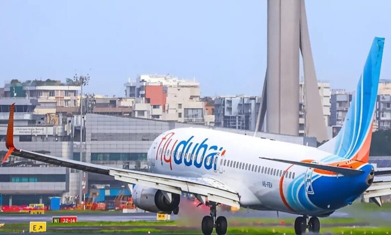 Flydubai aircraft.